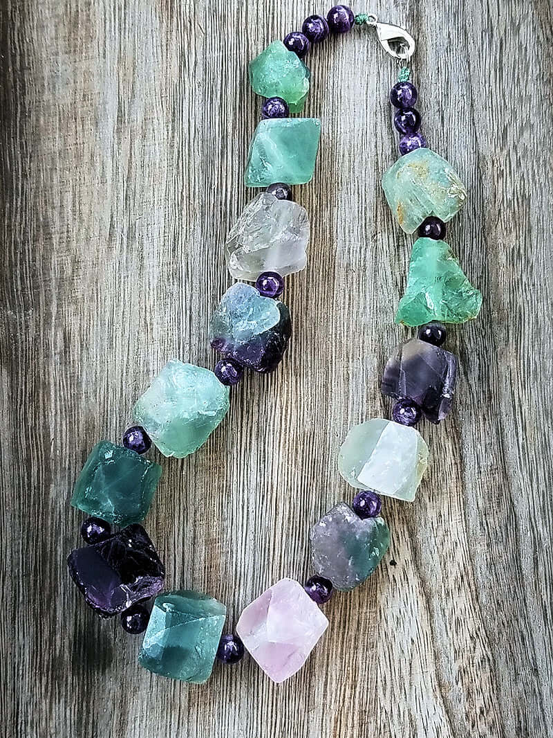 Short Gemstone Necklace Collection