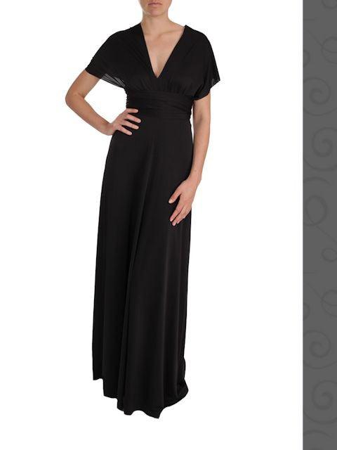 Convertible wrap maxi dress best sale