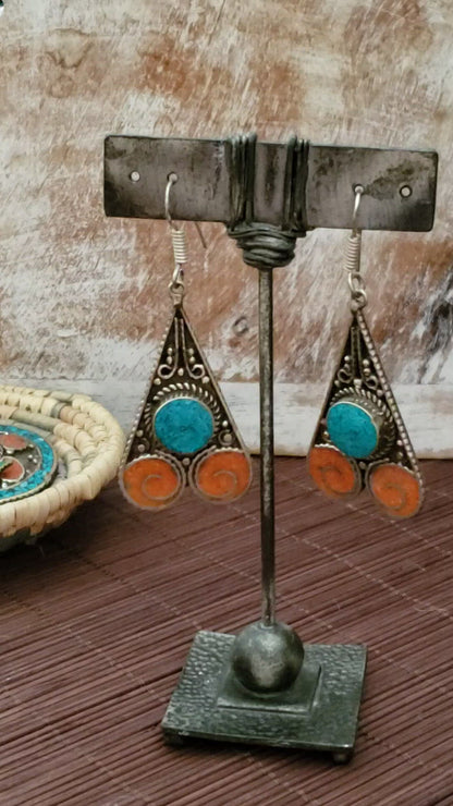 Tibetan Earrings 