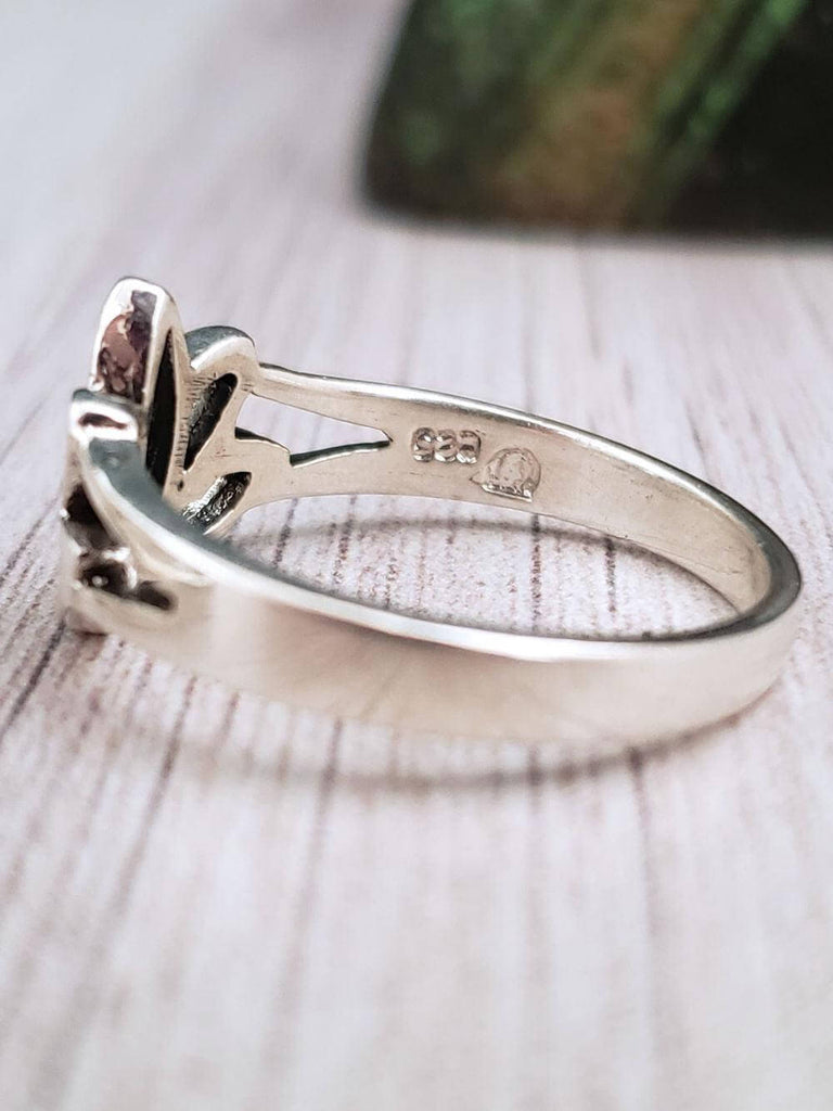 925 sterling silver lotus ring double| Alibaba.com