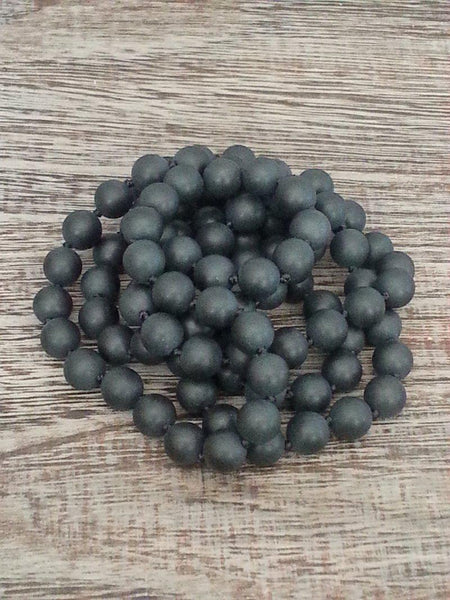 Knotted Semi-precious Stone Necklaces - Summer Indigo 